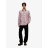 S-Simply Check cotton blend shirt