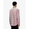 S-Simply Check cotton blend shirt