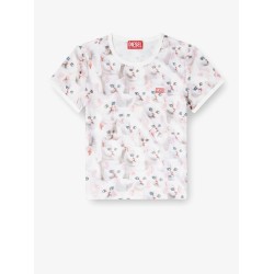 T-Unclau stretch fabric T-shirt