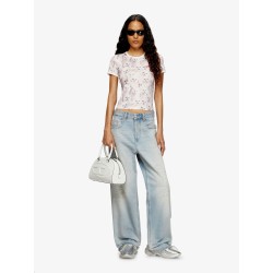 T-Unclau stretch fabric T-shirt