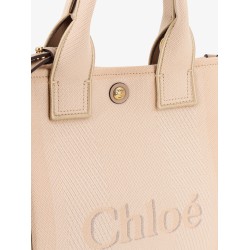 Borsa a tracolla Chloé Carry in canvas