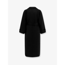 Savile double-breasted wool coat