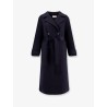Savile wool double-breasted coat