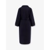 Savile wool double-breasted coat