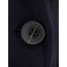 Savile wool double-breasted coat