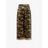 Danielle camouflage cotton trousers