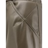 Faux leather relaxed fit trousers