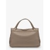 Postina S leather crossbody bag with double shoulder strap