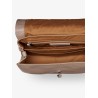 Postina S leather crossbody bag with double shoulder strap