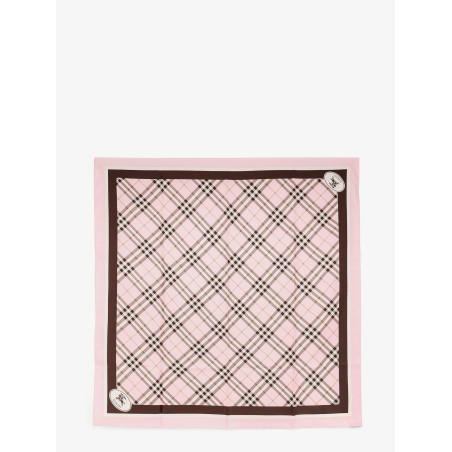 Silk scarf with Burberry Check motif