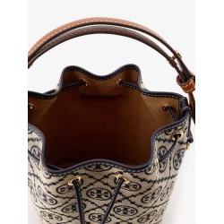 T Monogram Mini jacquard fabric Bucket Bag