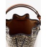 T Monogram Mini jacquard fabric Bucket Bag