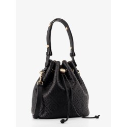 T Monogram Pebble leather Bucket Bag