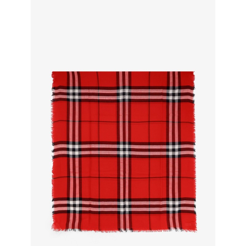 Burberry Check wool scarf