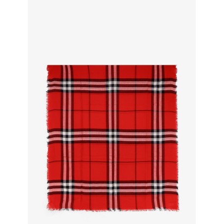 Burberry Check wool scarf