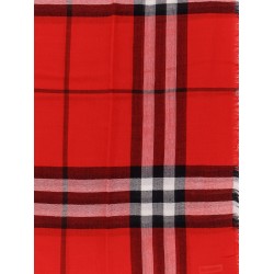 Burberry Check wool scarf