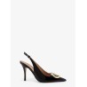 Sara patent leather slingback pumps