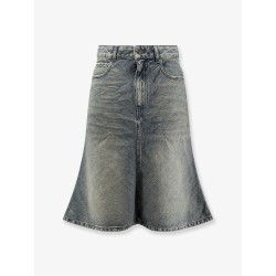 Denim Midi Skirt