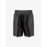 Leather shorts