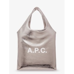 Shoulder bag with maxi logo print