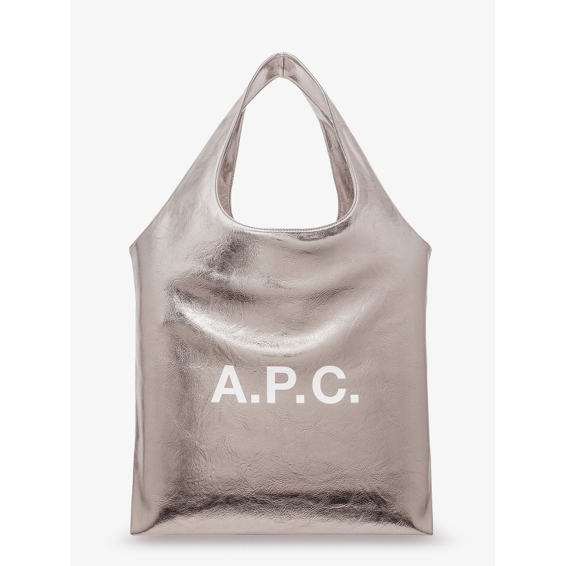 Shoulder bag with maxi logo print