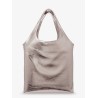 Shoulder bag with maxi logo print