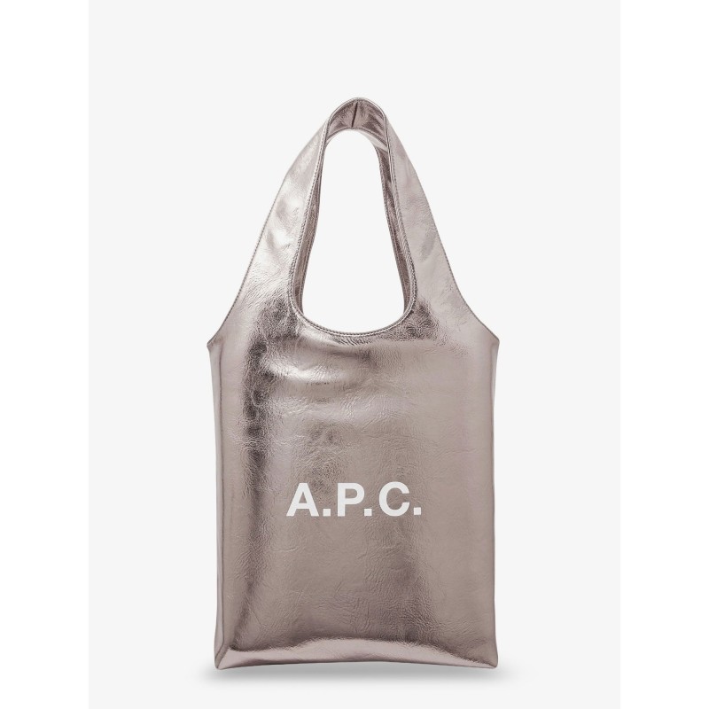 Shoulder bag with maxi logo print