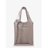 Shoulder bag with maxi logo print
