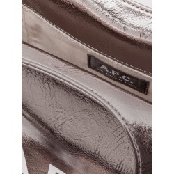 Shoulder bag with maxi logo print