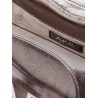 Shoulder bag with maxi logo print