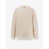 Wool blend sweater with sequins