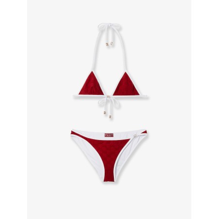 GG terry-cloth bikini