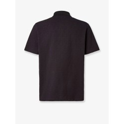 Cotton polo shirt with FF motif