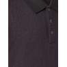 Cotton polo shirt with FF motif