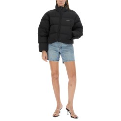 GIACCA CROPPED CON LOGO