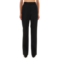 SHARP WOOL PANTS WITH PLEATS