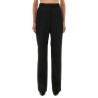 SHARP WOOL PANTS WITH PLEATS