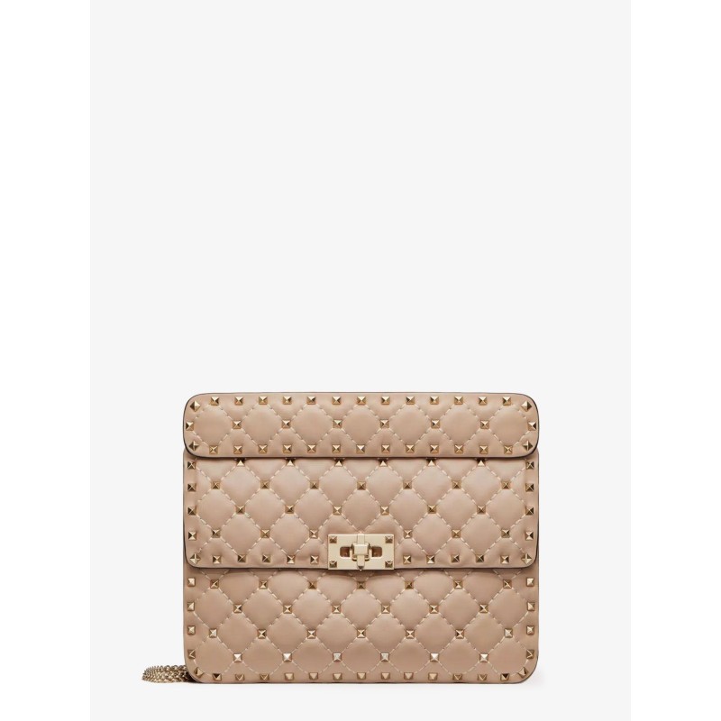Rockstud Spike leather shoulder bag