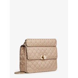 Rockstud Spike leather shoulder bag