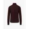 Virgin wool turtleneck sweater