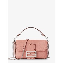 Mini Baguette leather shoulder bag
