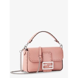 Mini Baguette leather shoulder bag