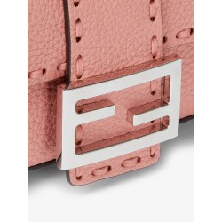 Mini Baguette leather shoulder bag