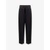 Viscose and wool trousers