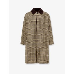 Madras coat with padding