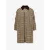 Madras coat with padding