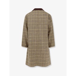 Madras coat with padding