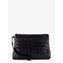 Intrecciato prism leather Pochette