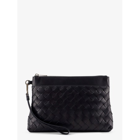 Intrecciato prism leather Pochette