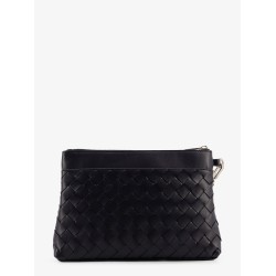 Intrecciato prism leather Pochette